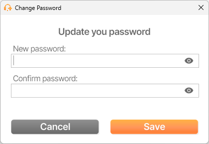change password